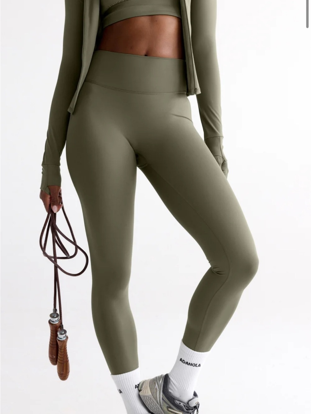 Adanola Olive Green Ultimate Leggings